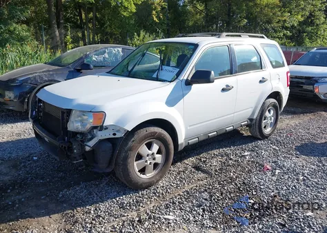 2012 Ford Escape Xls из США, поврежденный, VIN 1FMCU9C7XCKA23661